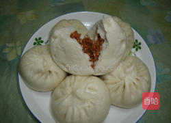 海苔肉松包子的做法图解6