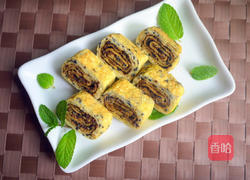 香椿炸酱玉子烧的做法图解9