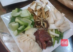 家常豆腐定食的做法图解1