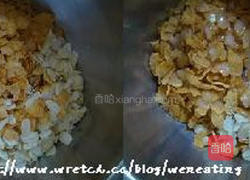 玉米麦片饼干的做法图解1