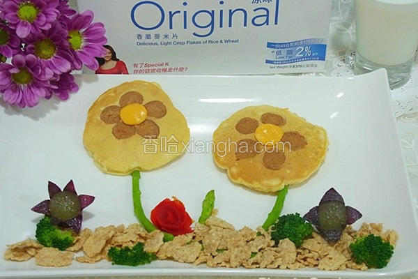 花朵松饼