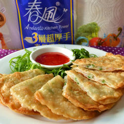 香葱虾饼的做法[图]