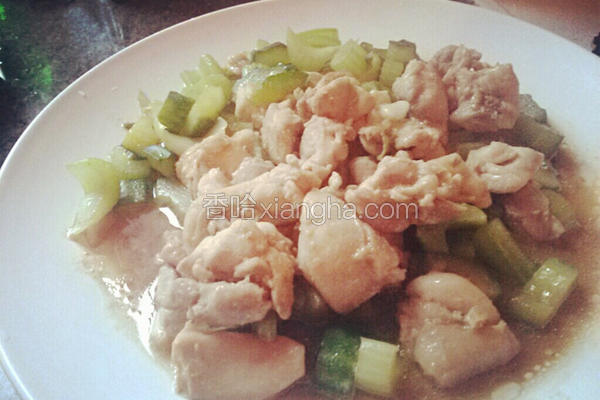 味噌鸡肉炒时蔬