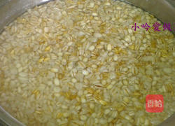 薏仁燕麦片红豆汤的做法图解2