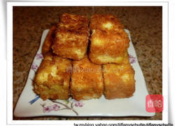 酥炸豆腐的做法图解3