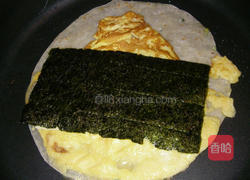 起司海苔蛋饼的做法图解5