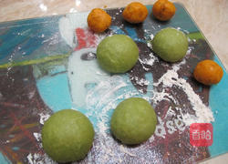 抹茶地瓜面包的做法图解5