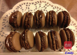 巧克力马卡龙的做法图解24