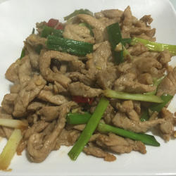 葱爆猪肉丝的做法[图]
