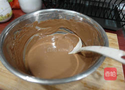 可可松饼糕的做法图解2