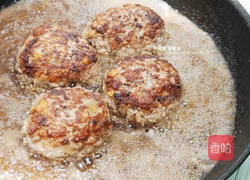 豆腐汉堡排的做法图解3