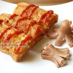 红香肠酥炸吐司的做法[图]