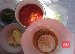 土式炖茄汁麦粒饭的做法图解1