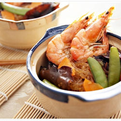 XO酱鲜虾粉丝煲的做法[图]