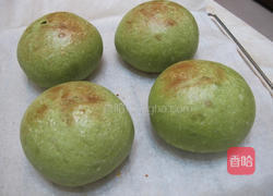 抹茶地瓜面包的做法图解10