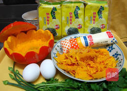 南瓜海苔可乐饼的做法图解2