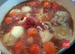 番茄牛尾煲的做法图解6