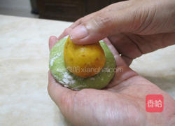 抹茶地瓜面包的做法图解6