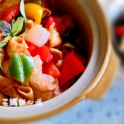 醣醋彩椒面肠的做法[图]