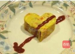 爱心蛋卷的做法图解10