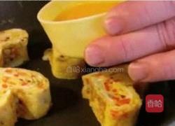 爱心蛋卷的做法图解9