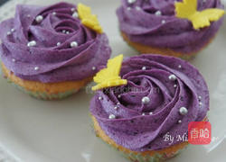 紫薯杯子蛋糕的做法图解9