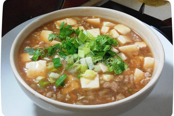 瘦肉豆腐羹