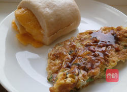 馒头夹蛋的做法图解4