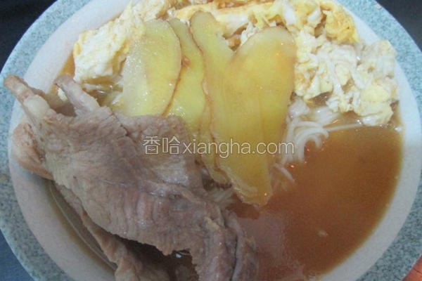 麻油面线