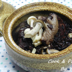 黑米魔芋鸡肉饭的做法[图]