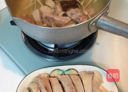 冬菜鹅肉冬粉汤的做法图解2