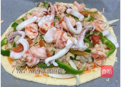 海鲜披萨的做法图解9