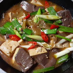 椒麻双色豆腐煲的做法[图]