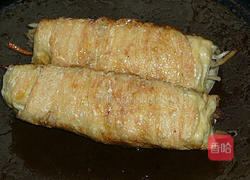 香煎豆包卷的做法图解6