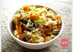 南瓜香香饭的做法图解6