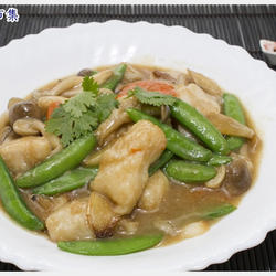 鱼片鲜蔬的做法[图]