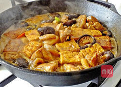 冬菇鸡肉豆腐煲的做法图解5