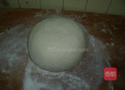 海苔肉松芝麻大饼的做法图解2