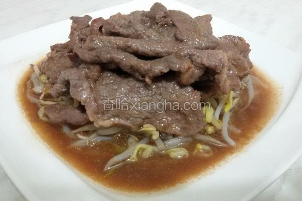 韩式烧牛肉片