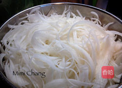 洛神花萝卜糕的做法图解2