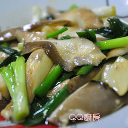 葱爆蚝油鲍鱼菇的做法[图]