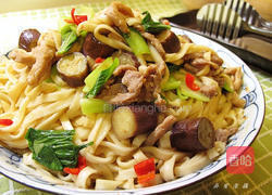 家常炒面的做法图解9