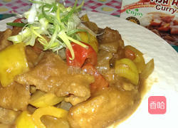 甜椒辣咖哩鱼块的做法图解11