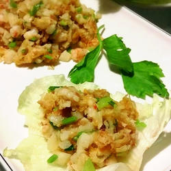 生菜虾松的做法[图]