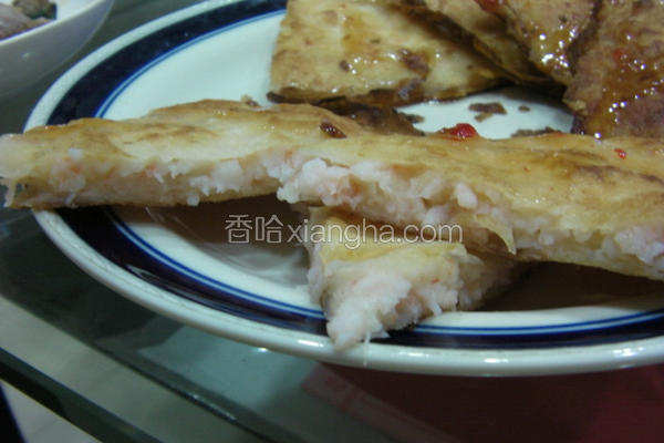月亮虾饼