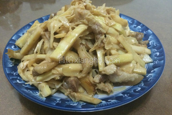 竹笋炒肉丝