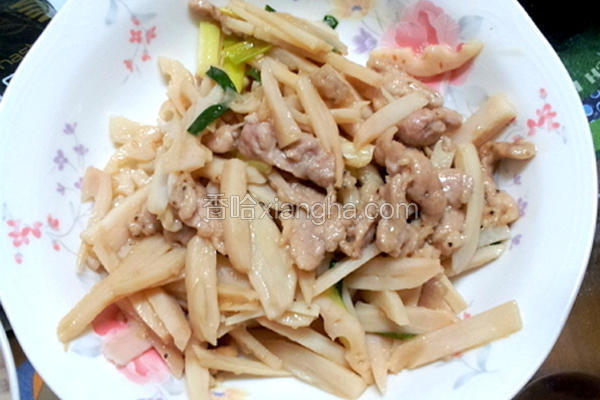 脆藕肉丝