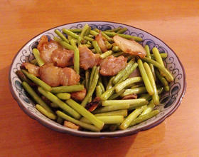 蒜薹炒肉[图]
