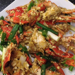 食金沙螃蟹的做法[图]