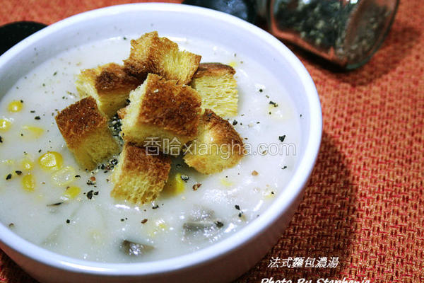 法式面包浓汤